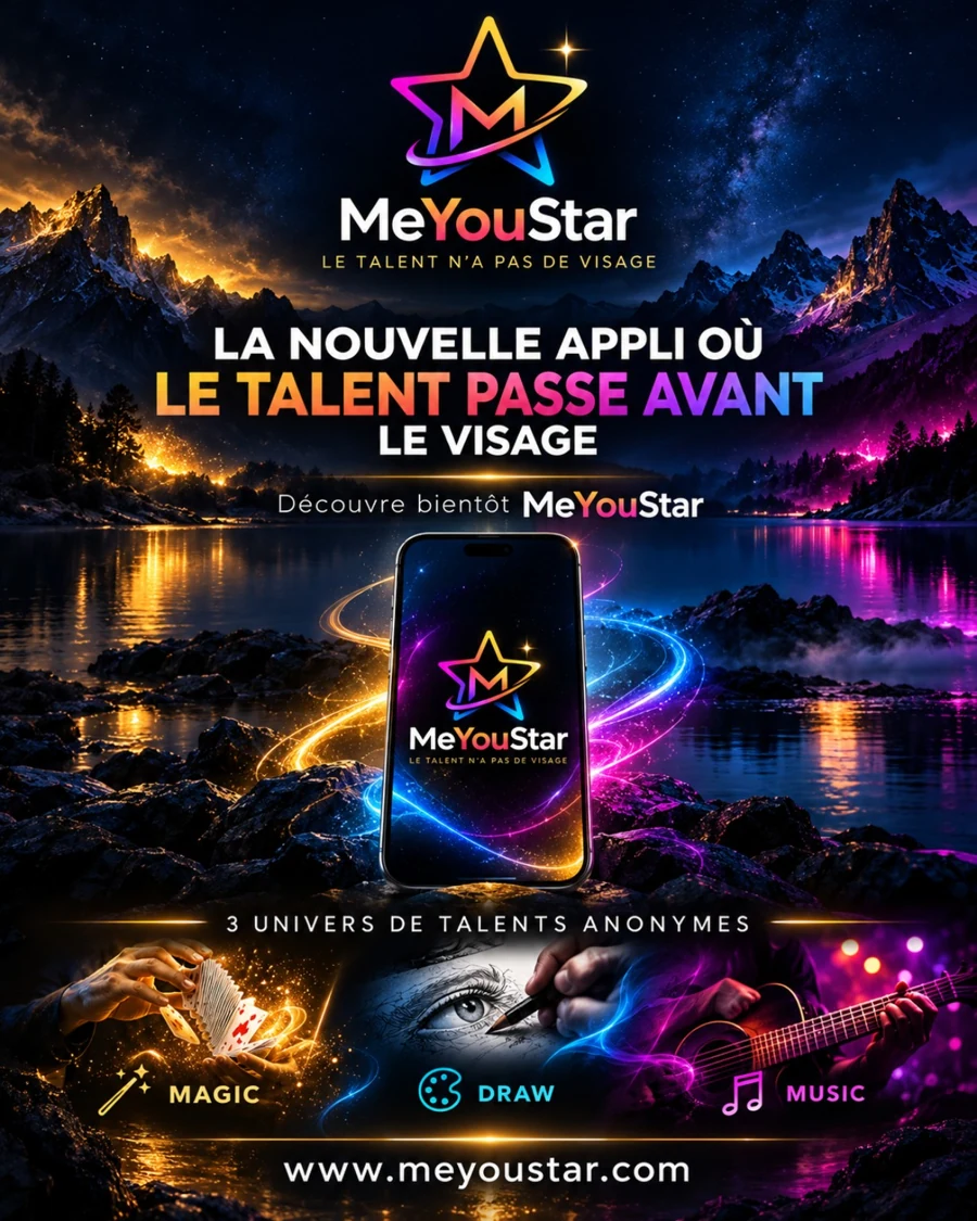 La nouvelle application où le talent passe avant le visage