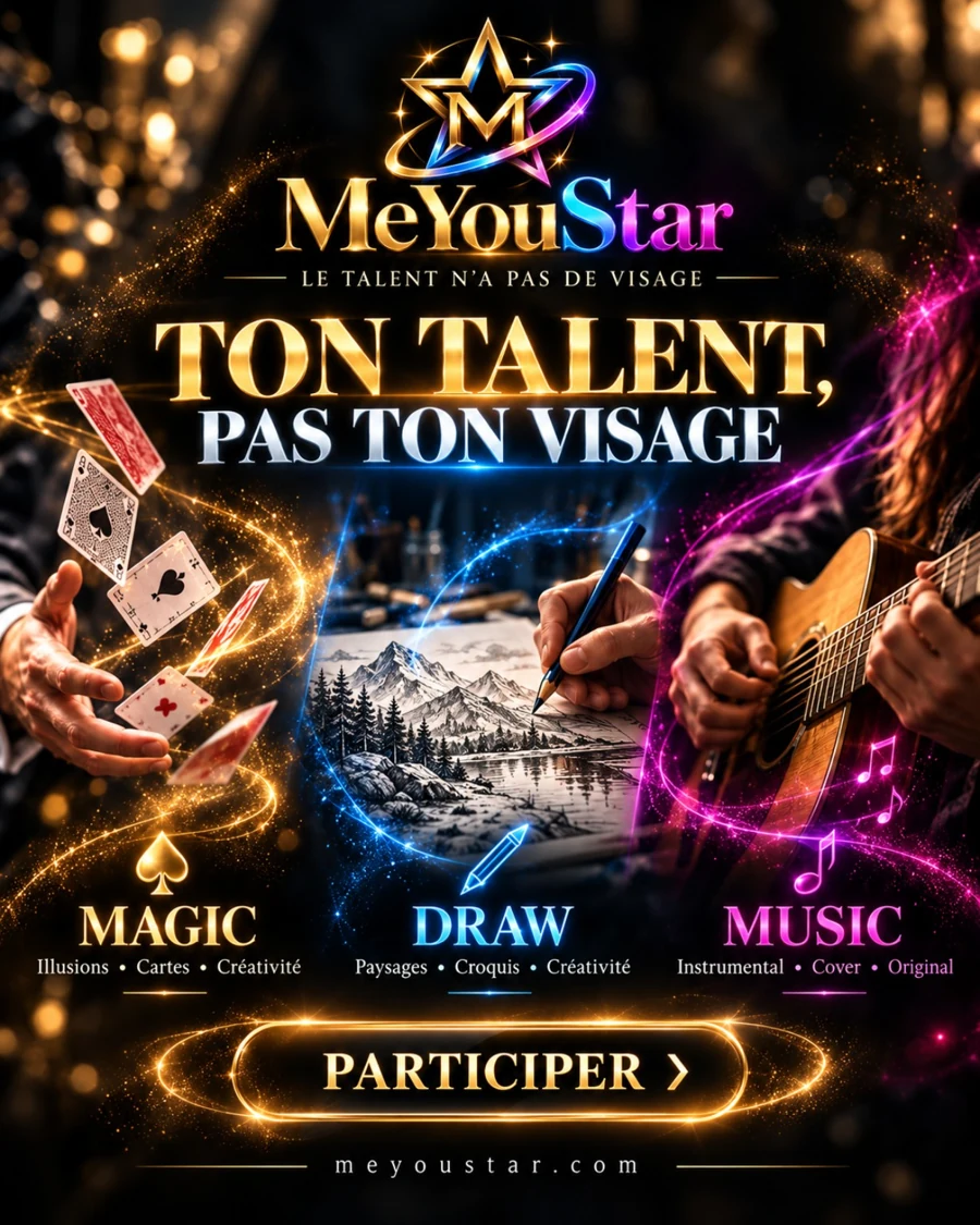 Ton talent, pas ton visage — Participer à MeYouStar